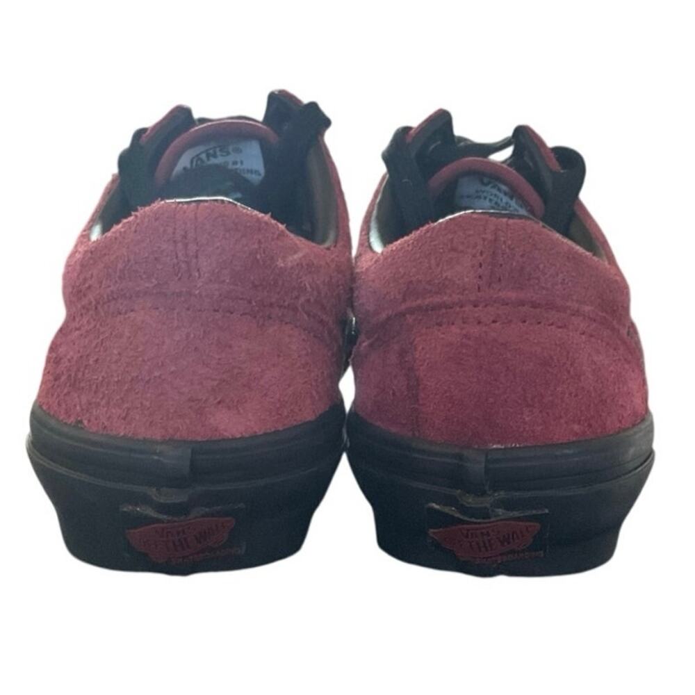 Vans Skate Old Skool “Hairy Surde” Burgandy Red Sz 6Men - Picture 5 of 7